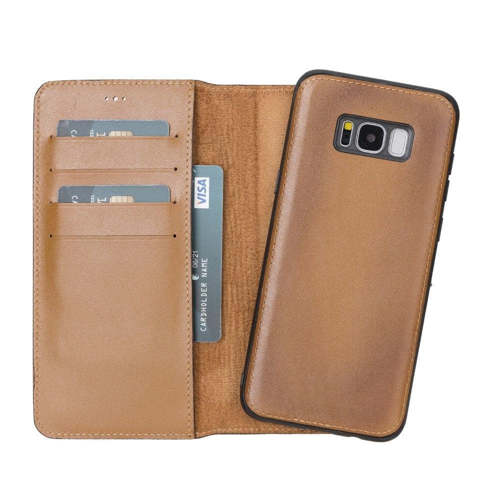 B2B - Samsung Galaxy S8 Series Leather Case | Detachable Wallet Bouletta B2B