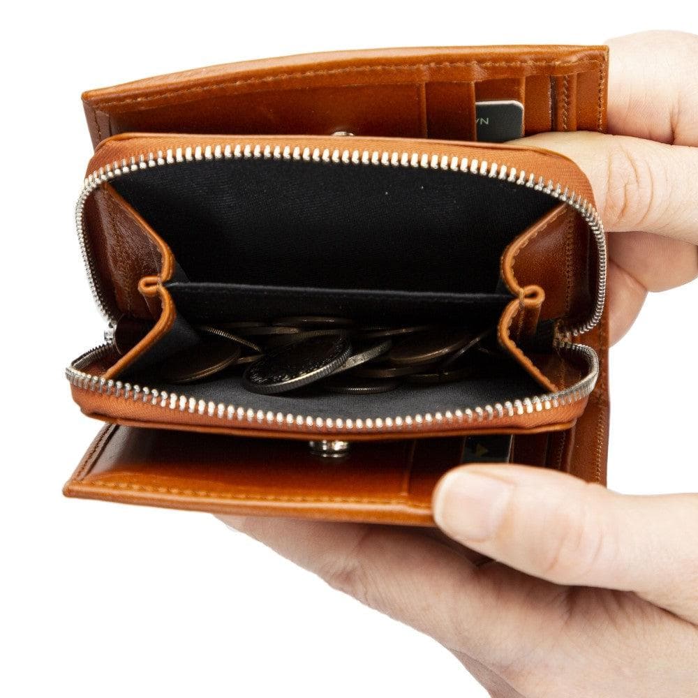 B2B - Vero Women's Leather Wallet Tan Bouletta B2B