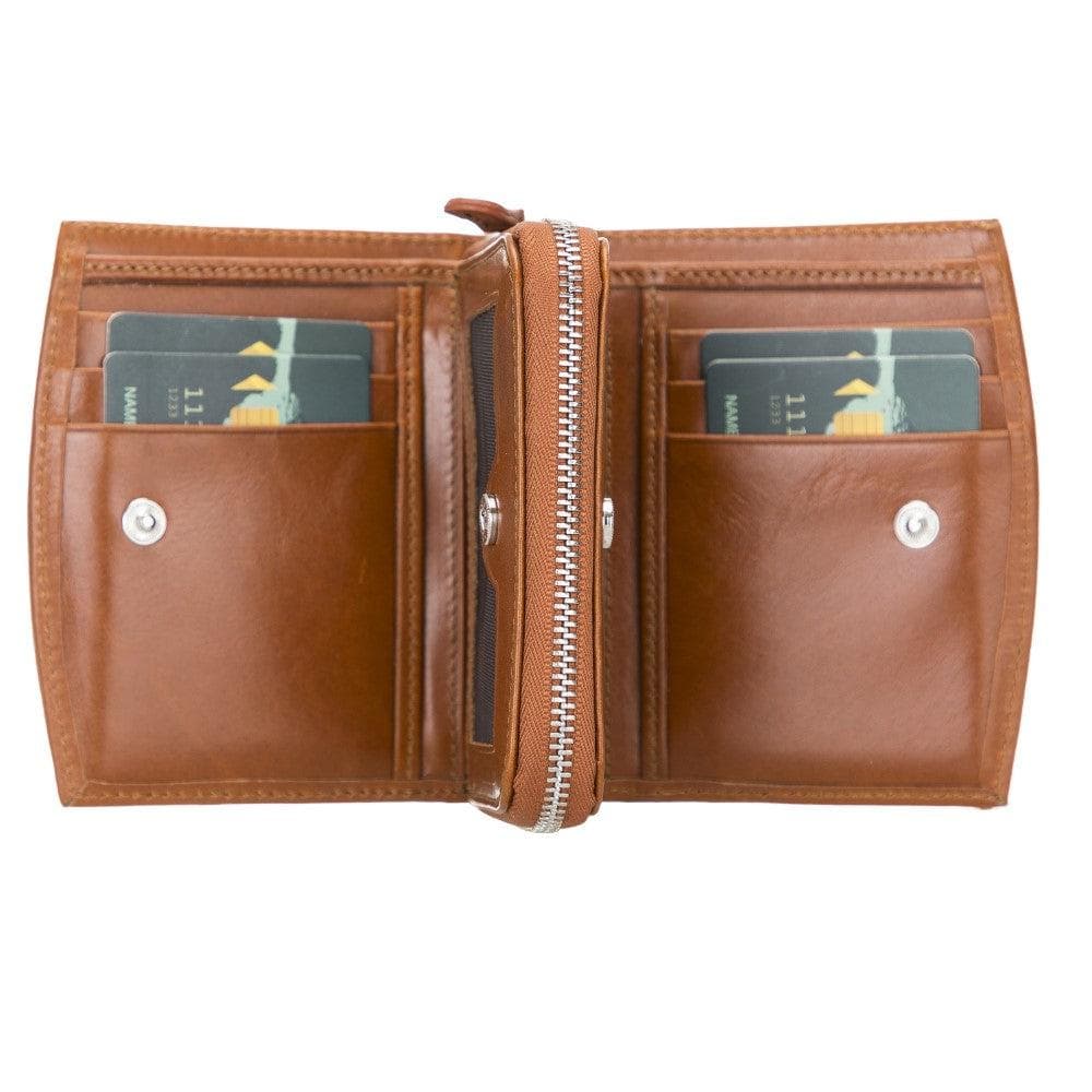 B2B - Vero Women's Leather Wallet Tan Bouletta B2B