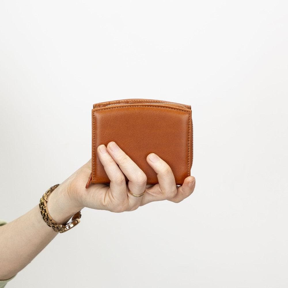 B2B - Vero Women's Leather Wallet Tan Bouletta B2B
