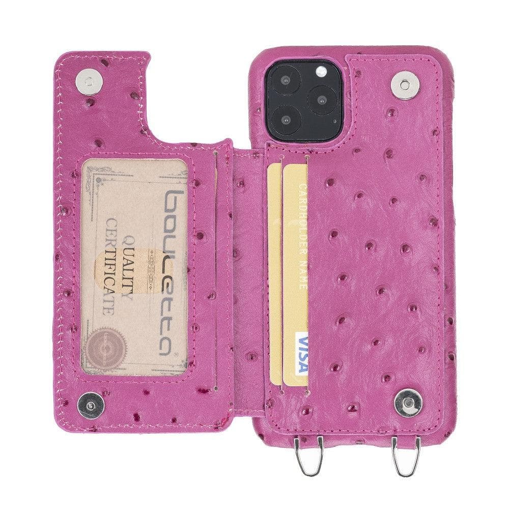 Bouletta iPhone 11 Series Leather Saff Umw Plain Strap Bouletta