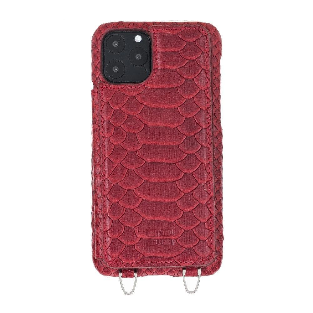 Bouletta iPhone 11 Series Leather Saff Umw Plain Strap Bouletta