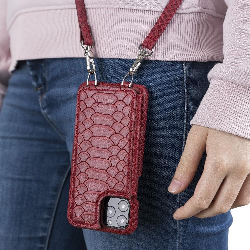 Bouletta iPhone 11 Series Leather Saff Umw Plain Strap Bouletta
