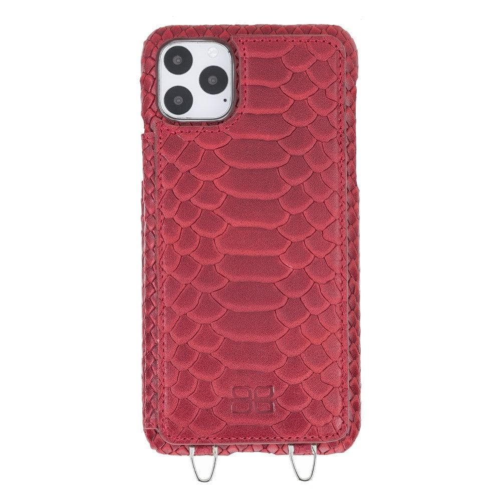 Bouletta iPhone 11 Series Leather Saff Umw Plain Strap Bouletta