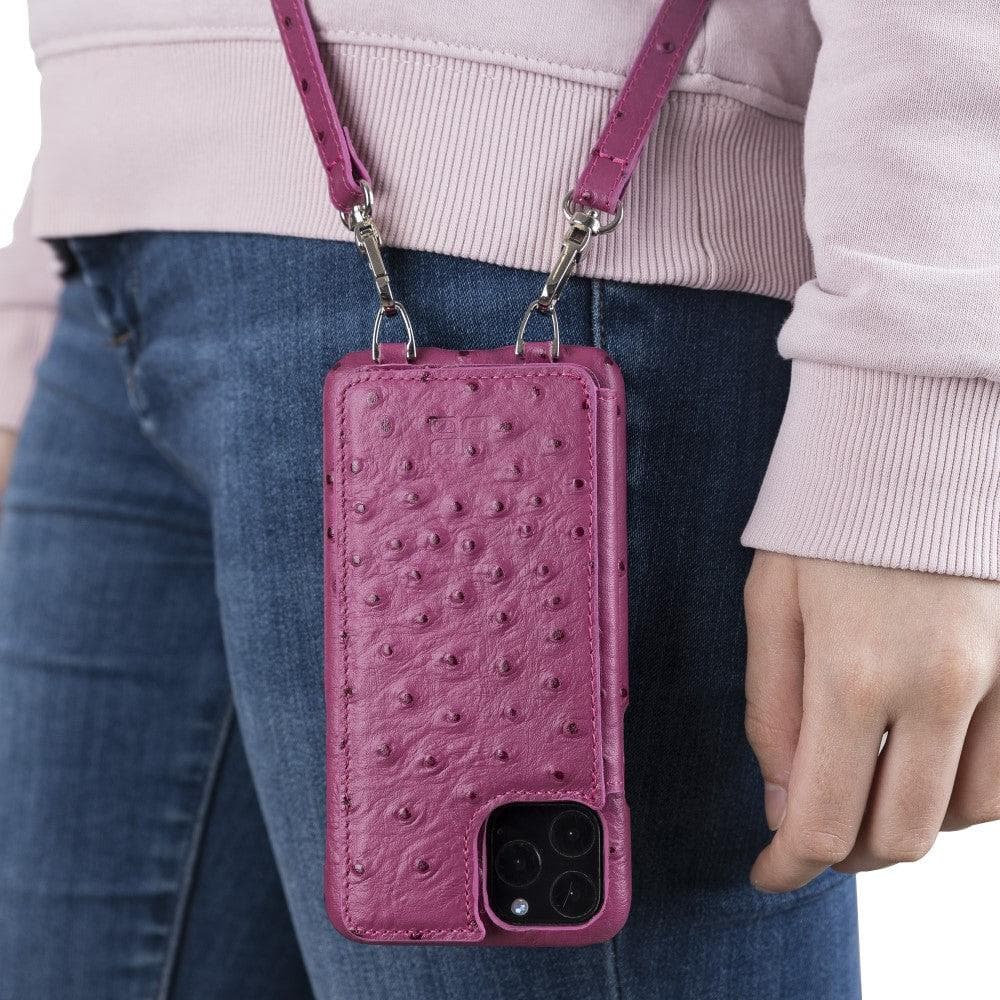 Bouletta iPhone 11 Series Leather Saff Umw Plain Strap Bouletta