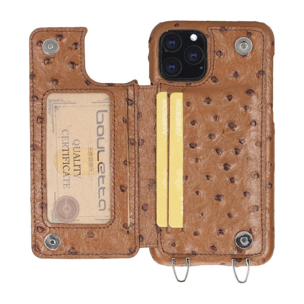 Bouletta iPhone 11 Series Leather Saff Umw Plain Strap Bouletta LTD