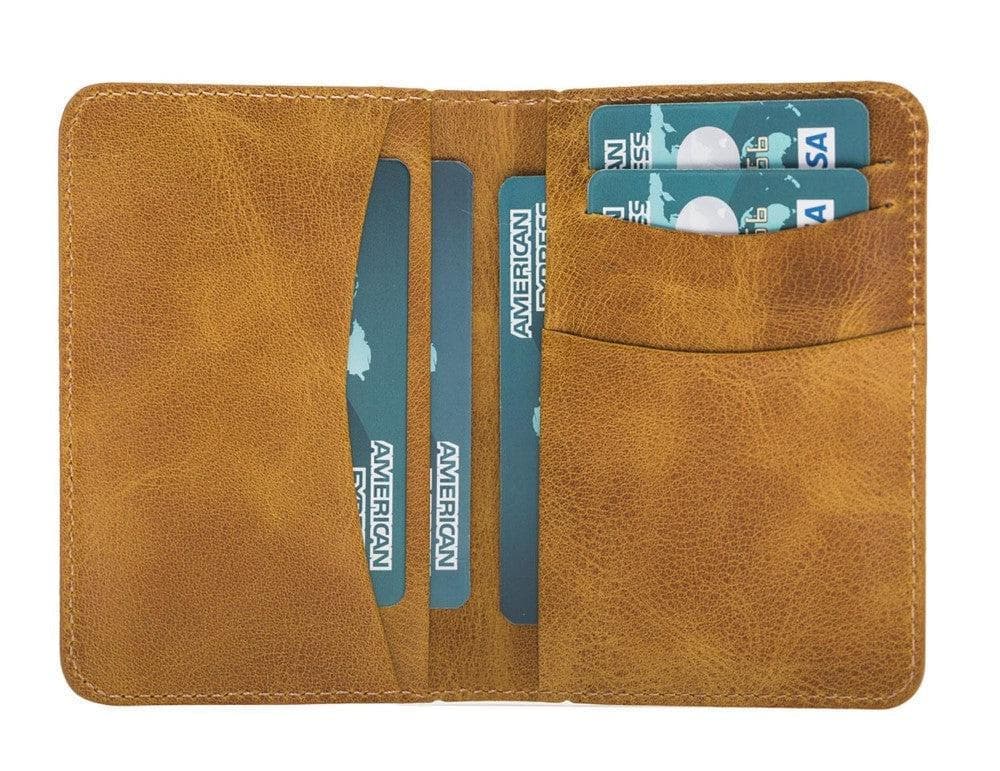 Dalfsen Leather Card Holder Yellow Bouletta B2B