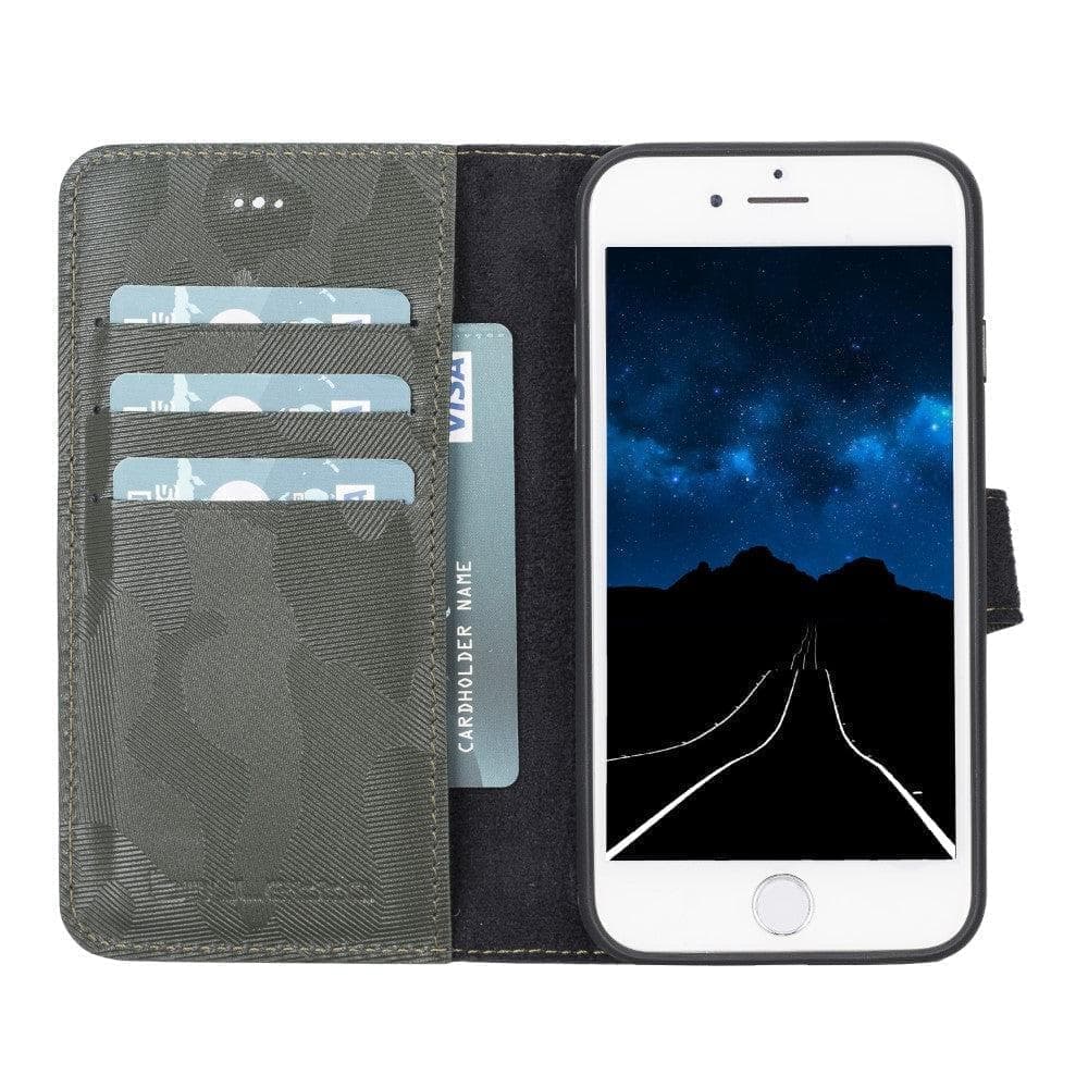 Detachable Leather Wallet Case for Apple iPhone SE Series Bouletta LTD