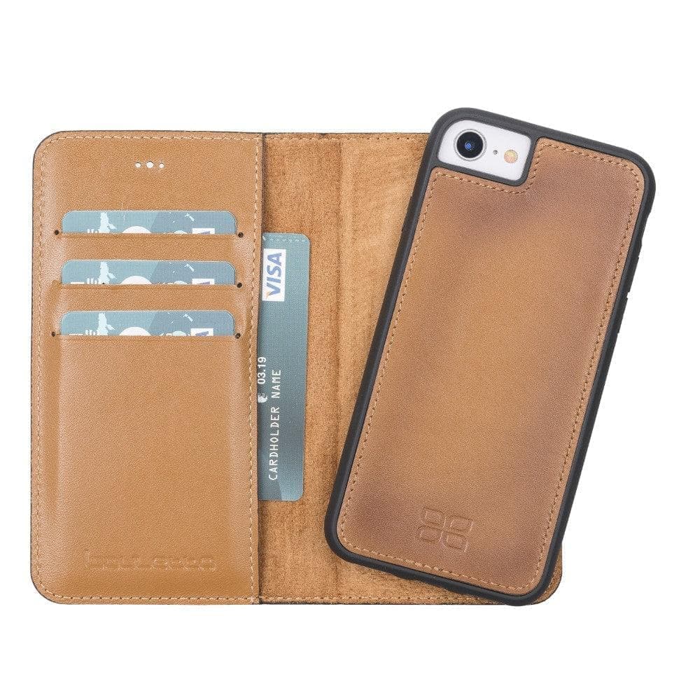 Detachable Leather Wallet Case for Apple iPhone SE Series Bouletta LTD