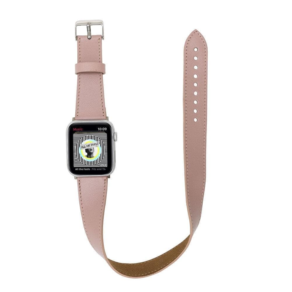 Lancaster Double Tour Classic Apple Leather Watch Strap Bouletta
