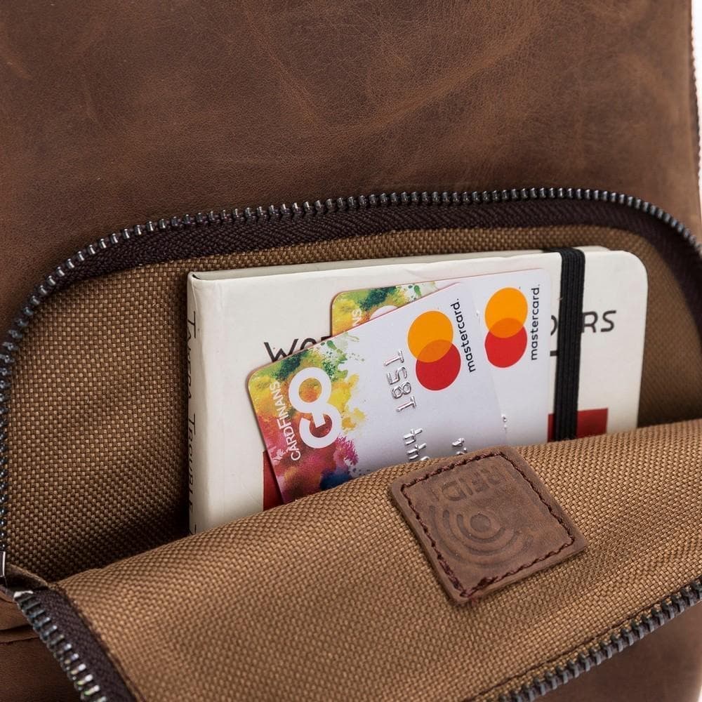 Priene Crossbody Style Genuine Bag for Women and Men
