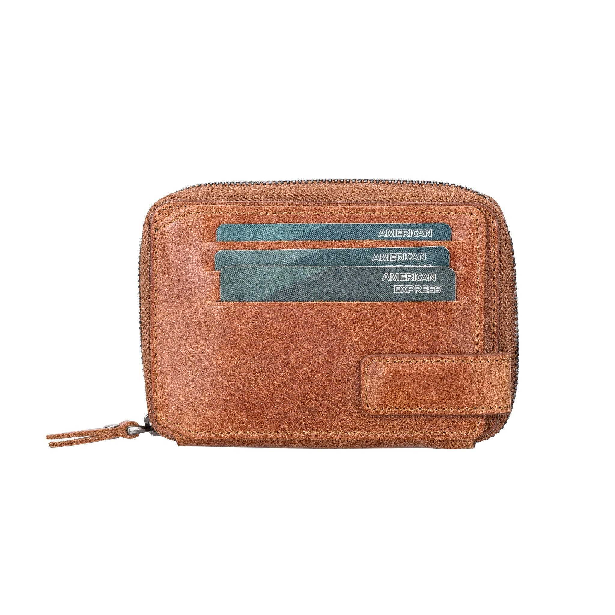 LUGANO WALLET Tan Bouletta LTD