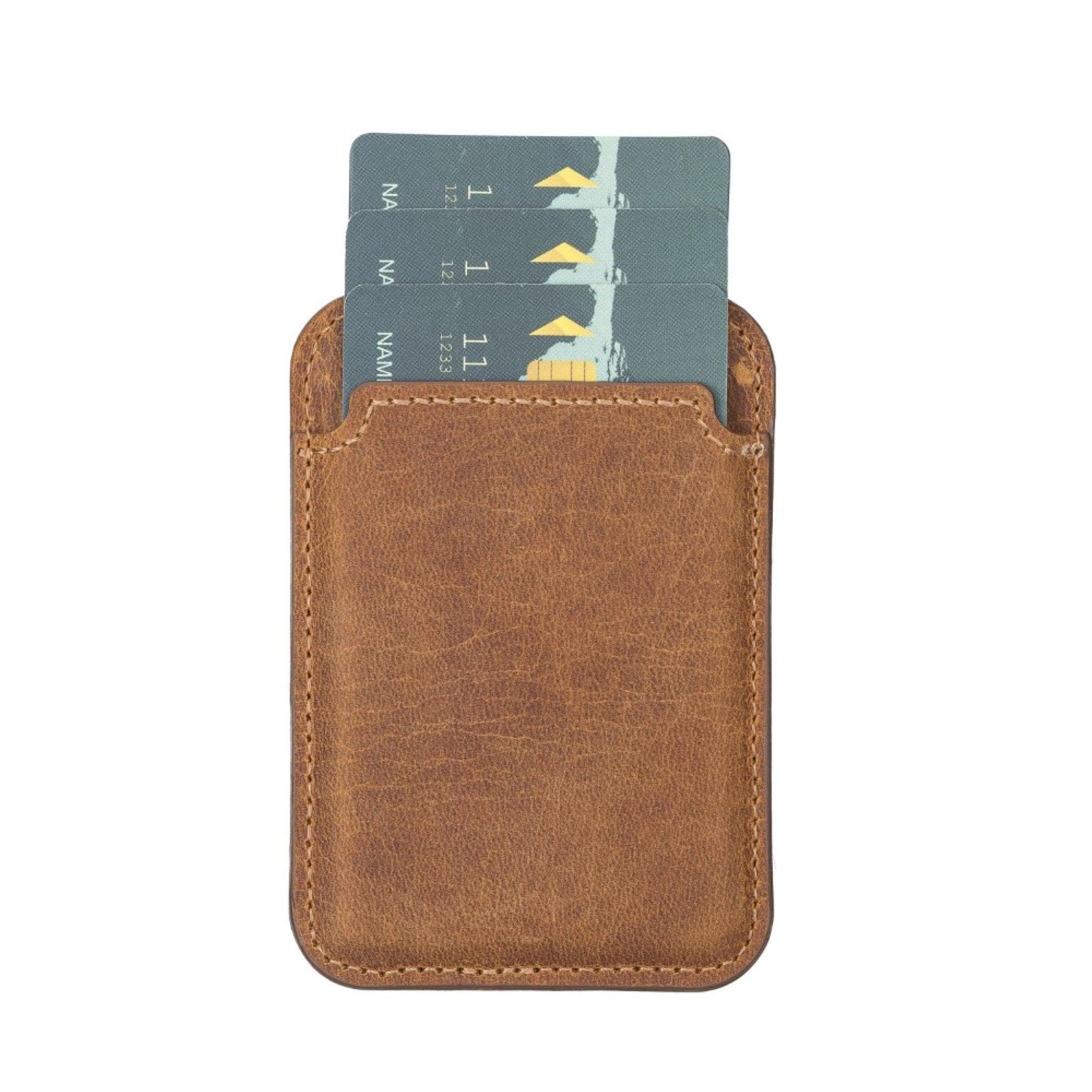 Maggy NE Magnetic Leather Card Holder Bouletta B2B