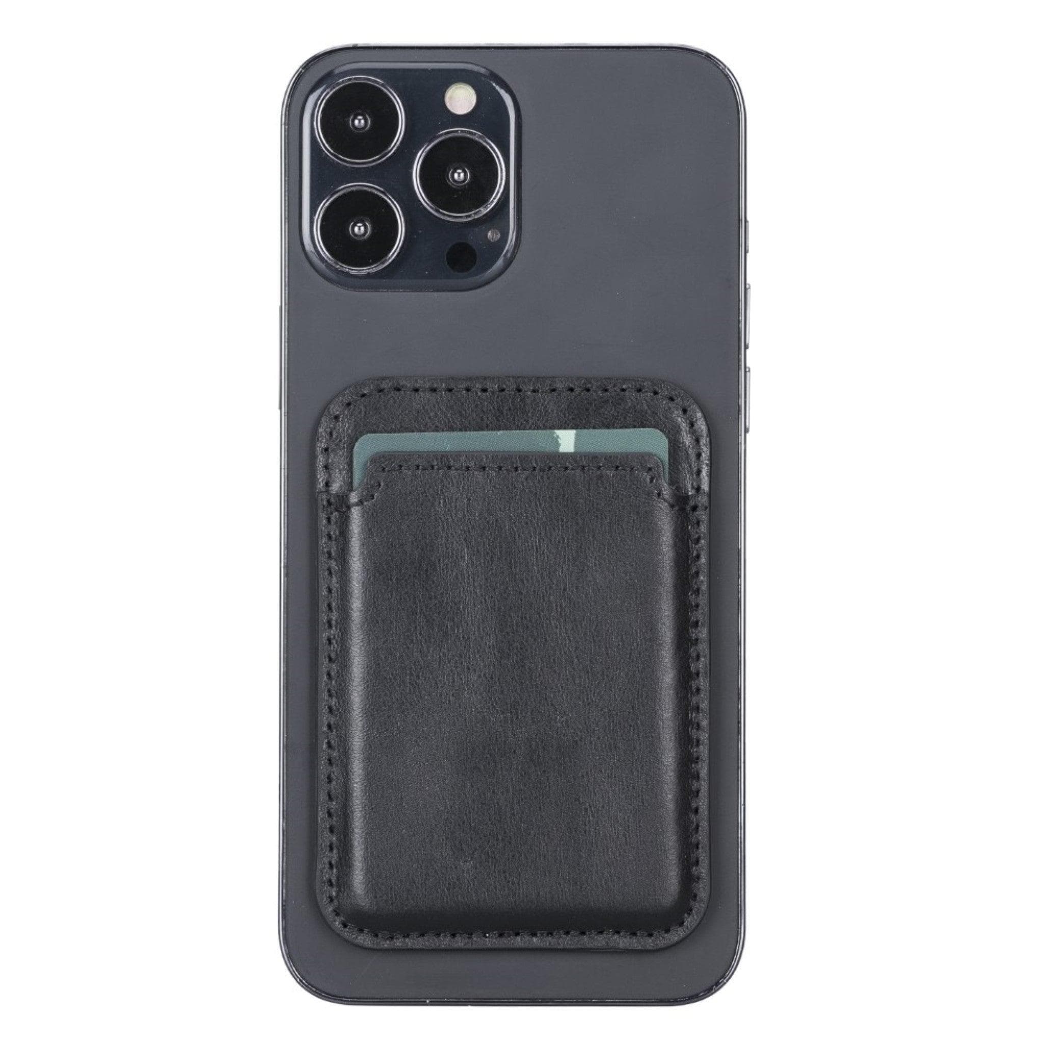 Maggy NE Magnetic Leather Card Holder Bouletta B2B