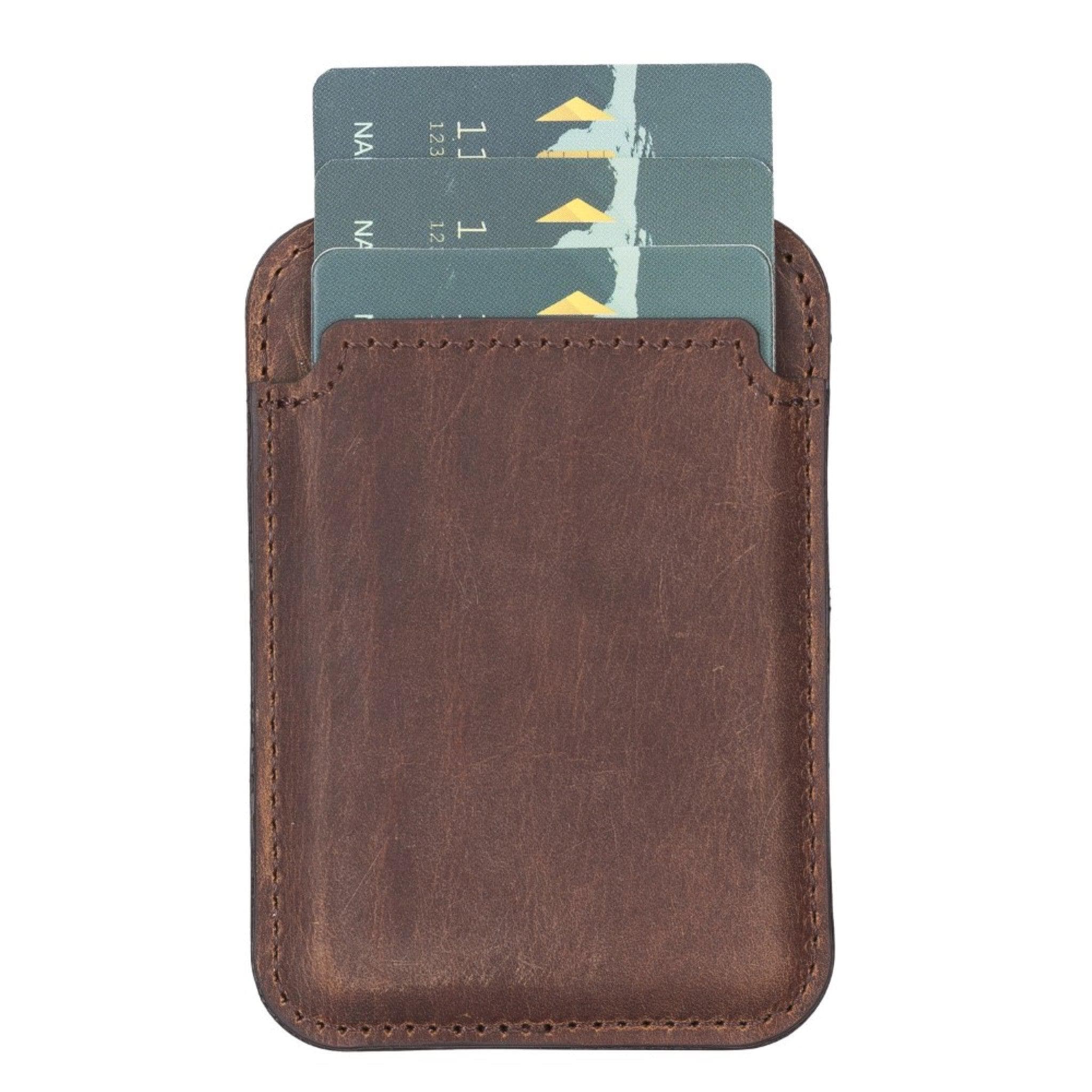 Maggy NE Magnetic Leather Card Holder Bouletta B2B