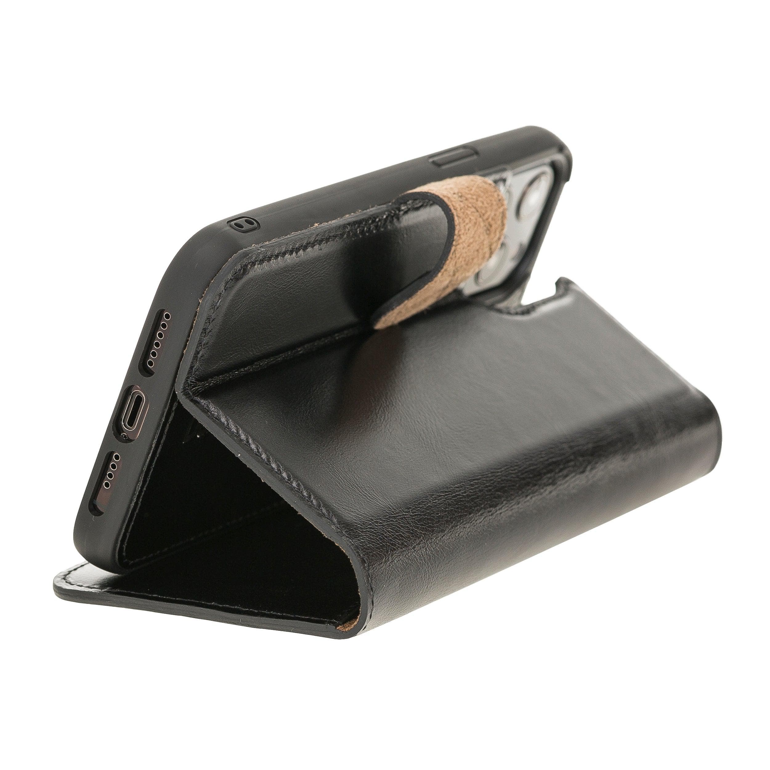 Detachable Leather Wallet Cases for Apple iPhone 12 Series Bouletta LTD
