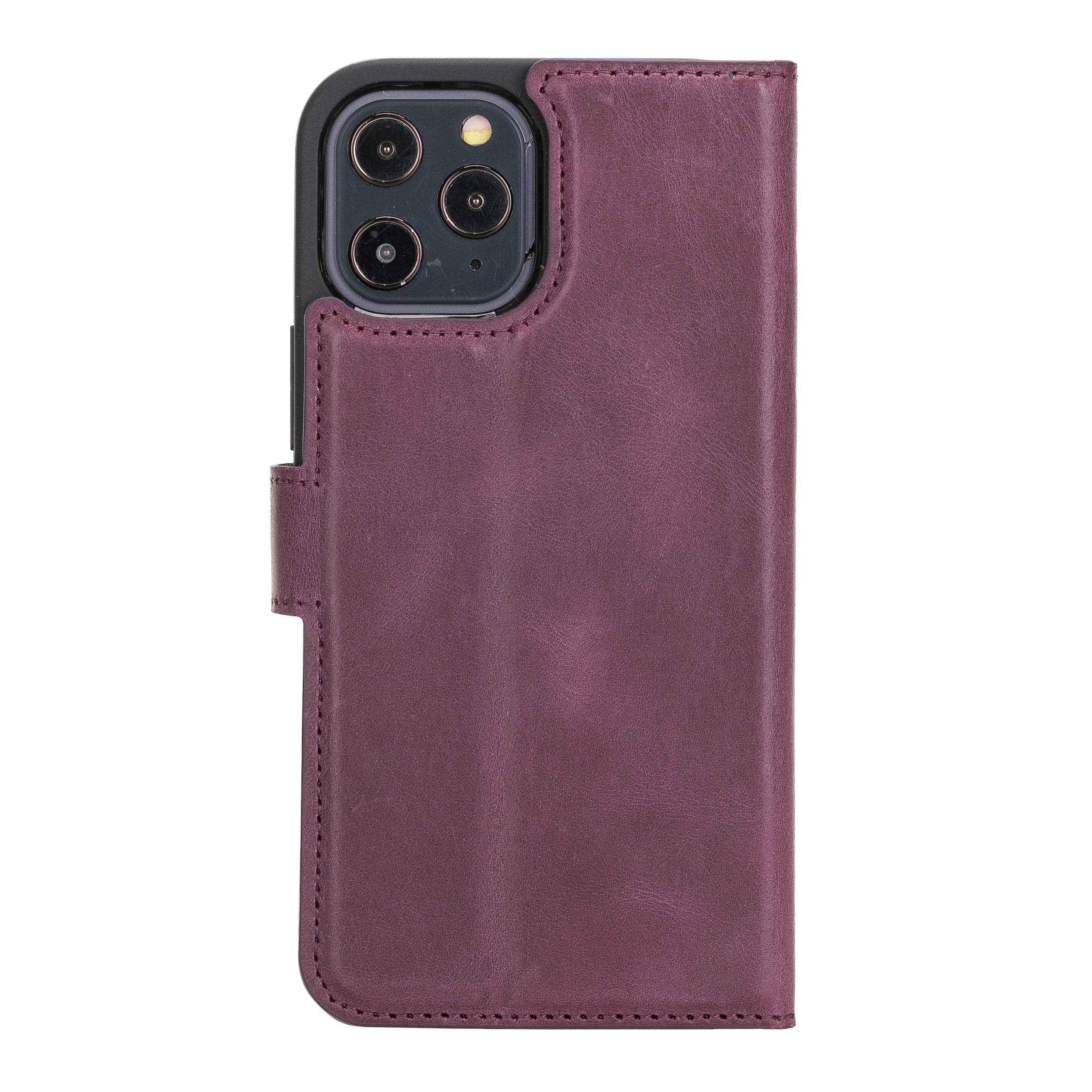 Detachable Leather Wallet Cases for Apple iPhone 12 Series Bouletta LTD