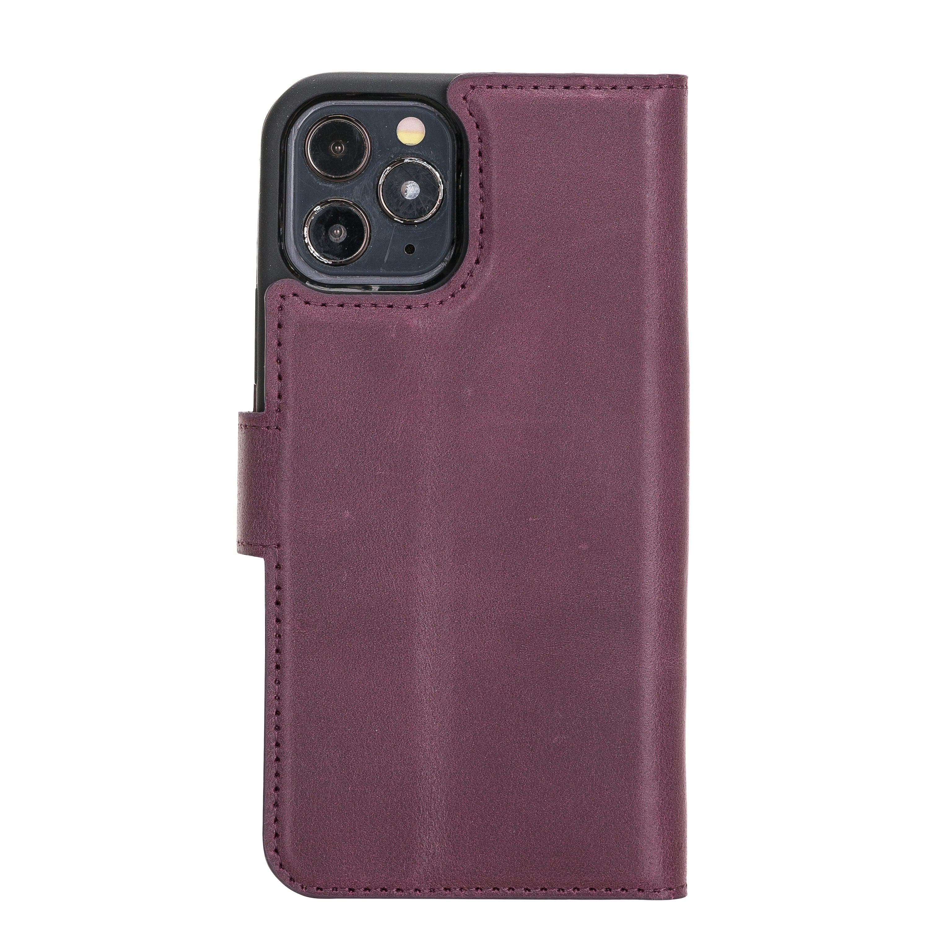 Detachable Leather Wallet Cases for Apple iPhone 12 Series Bouletta LTD