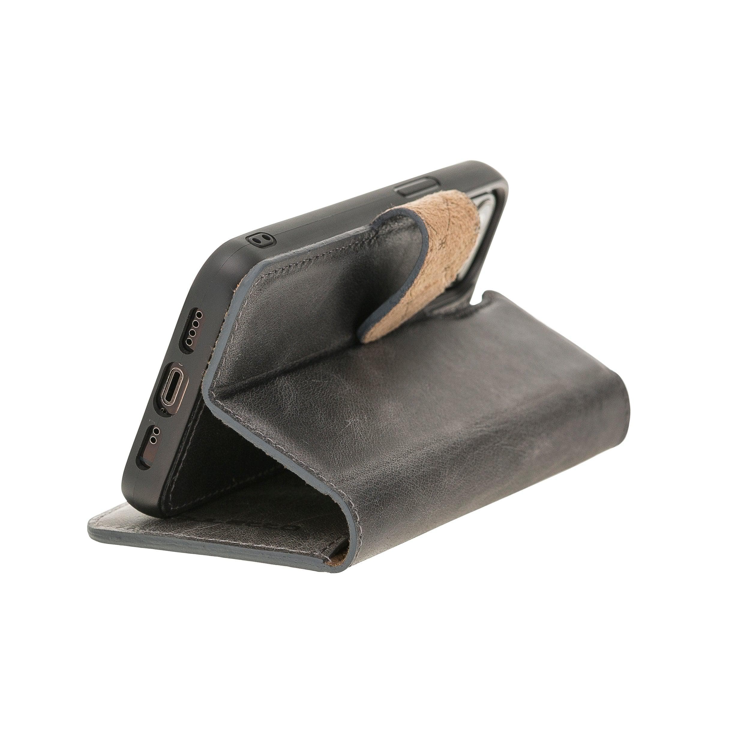 Detachable Leather Wallet Cases for Apple iPhone 12 Series Bouletta LTD