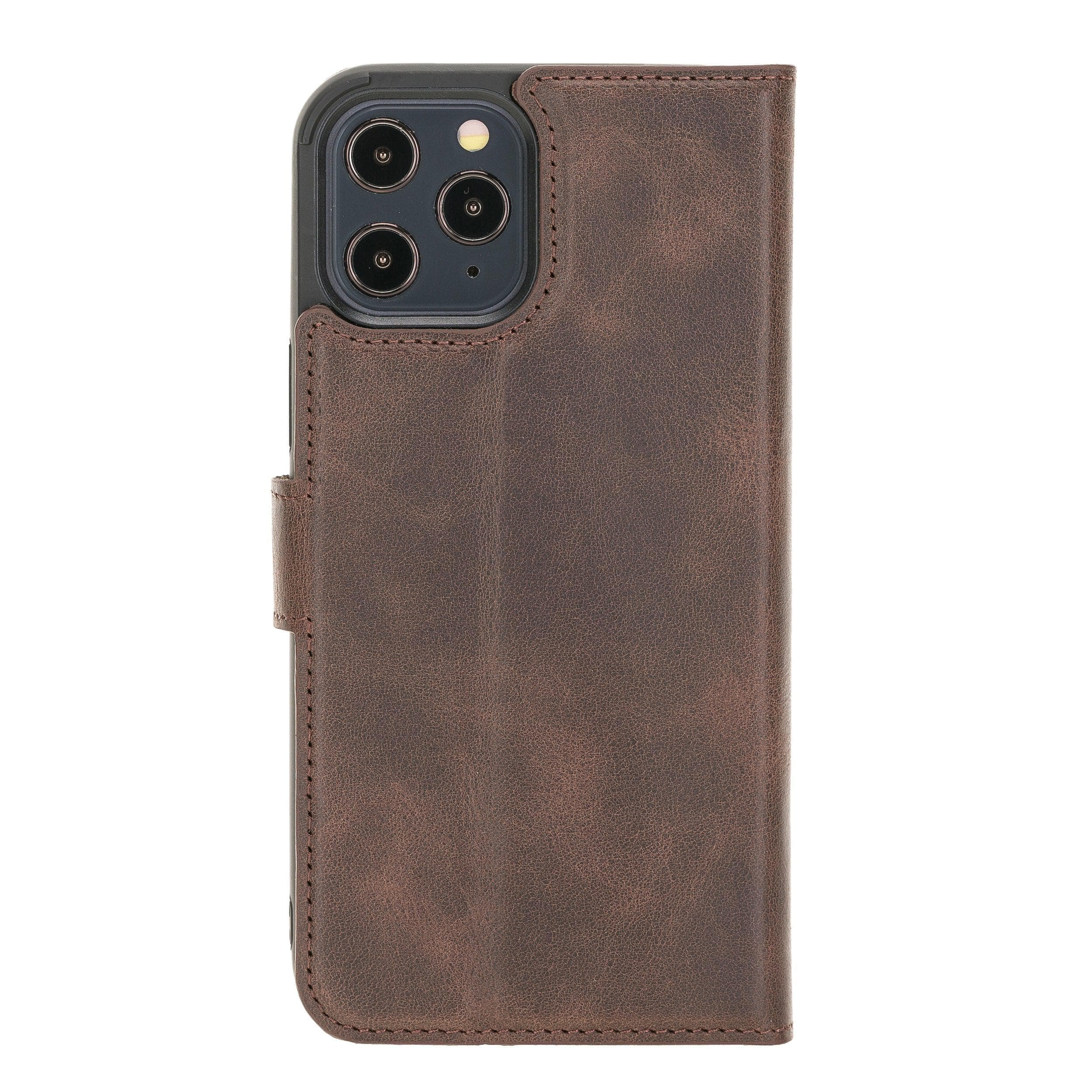 Detachable Leather Wallet Cases for Apple iPhone 12 Series Bouletta LTD