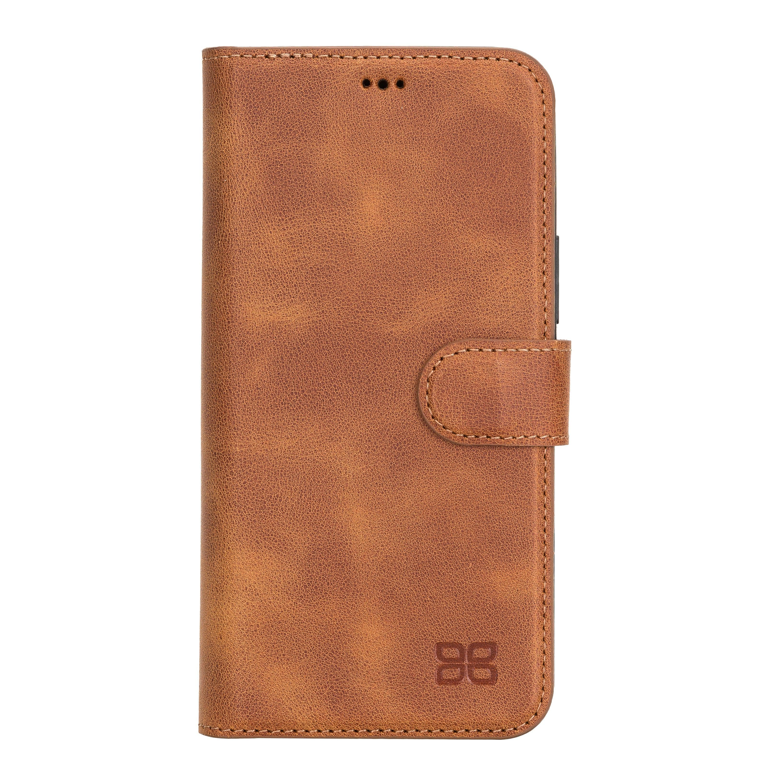 Detachable Leather Wallet Cases for Apple iPhone 12 Series Bouletta LTD