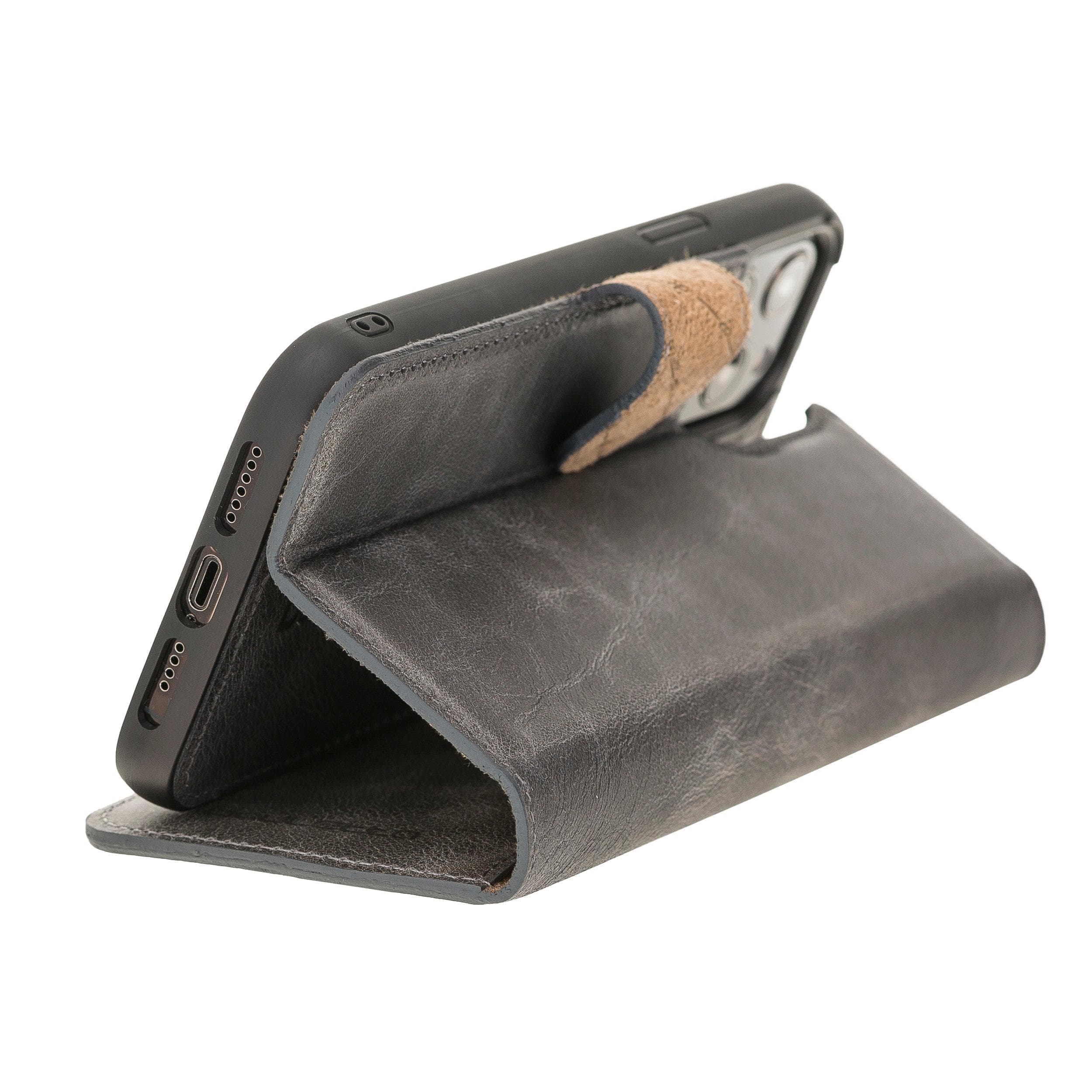 Detachable Leather Wallet Cases for Apple iPhone 12 Series Bouletta LTD