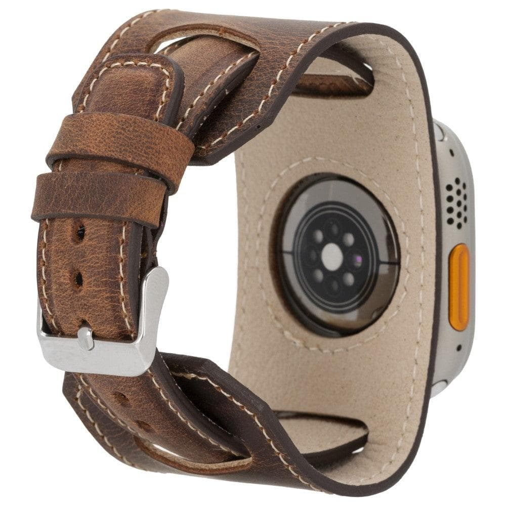Salford Cuff Apple Watch Leather Straps Bouletta LTD