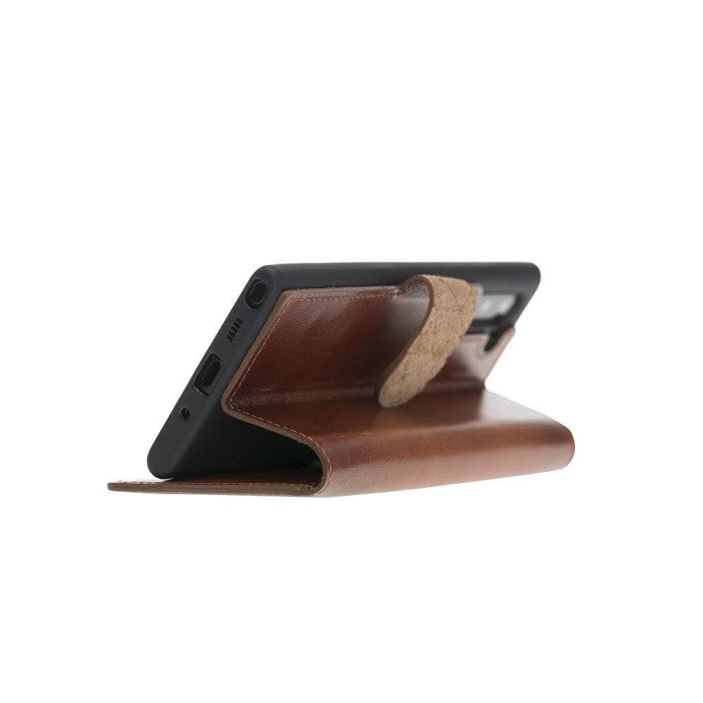 Samsung Galaxy Note 10 Series Leather Wallet Folio Case Bouletta