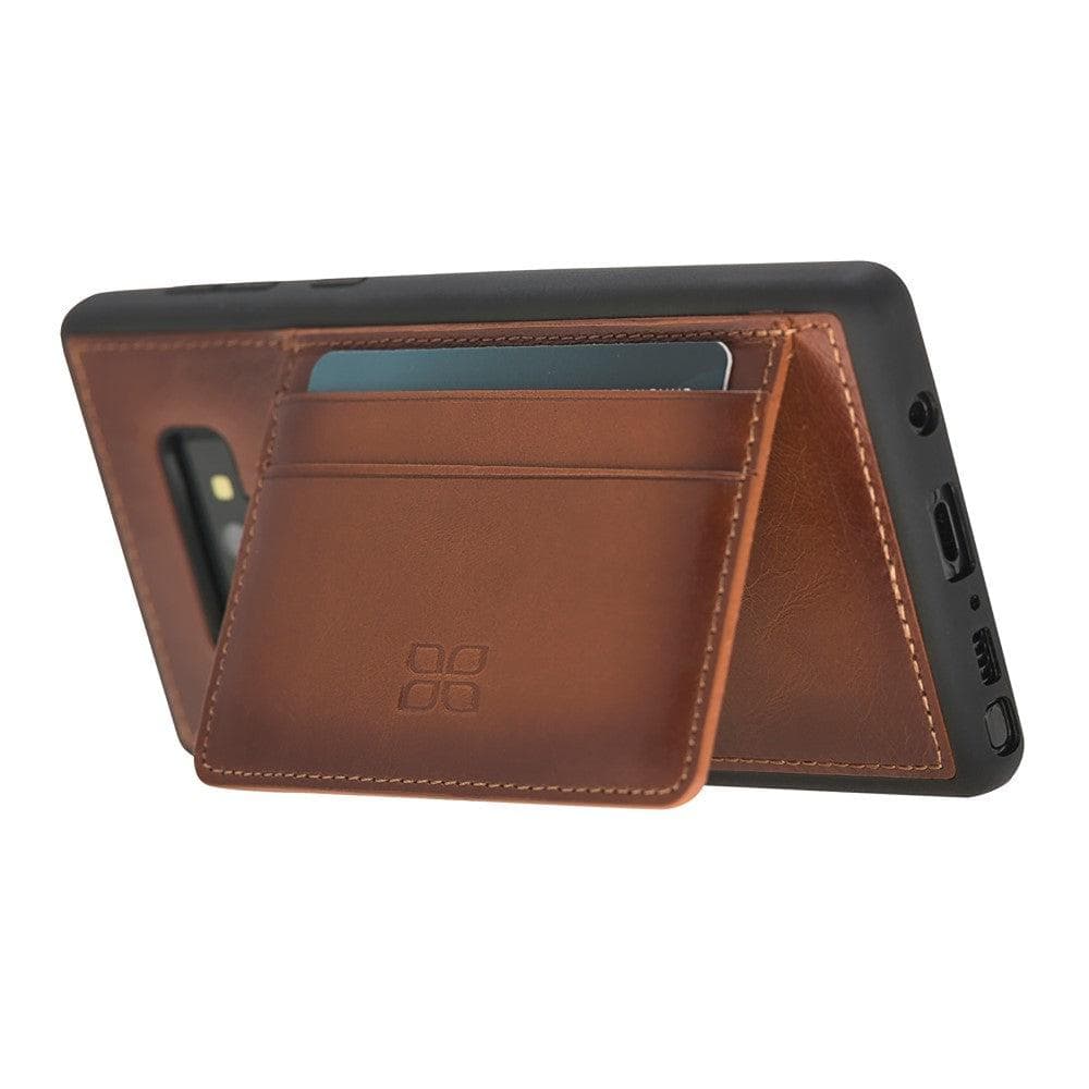 Samsung Galaxy Note 9 Series Flexible Leather Back Cover with Stand Bouletta LTD