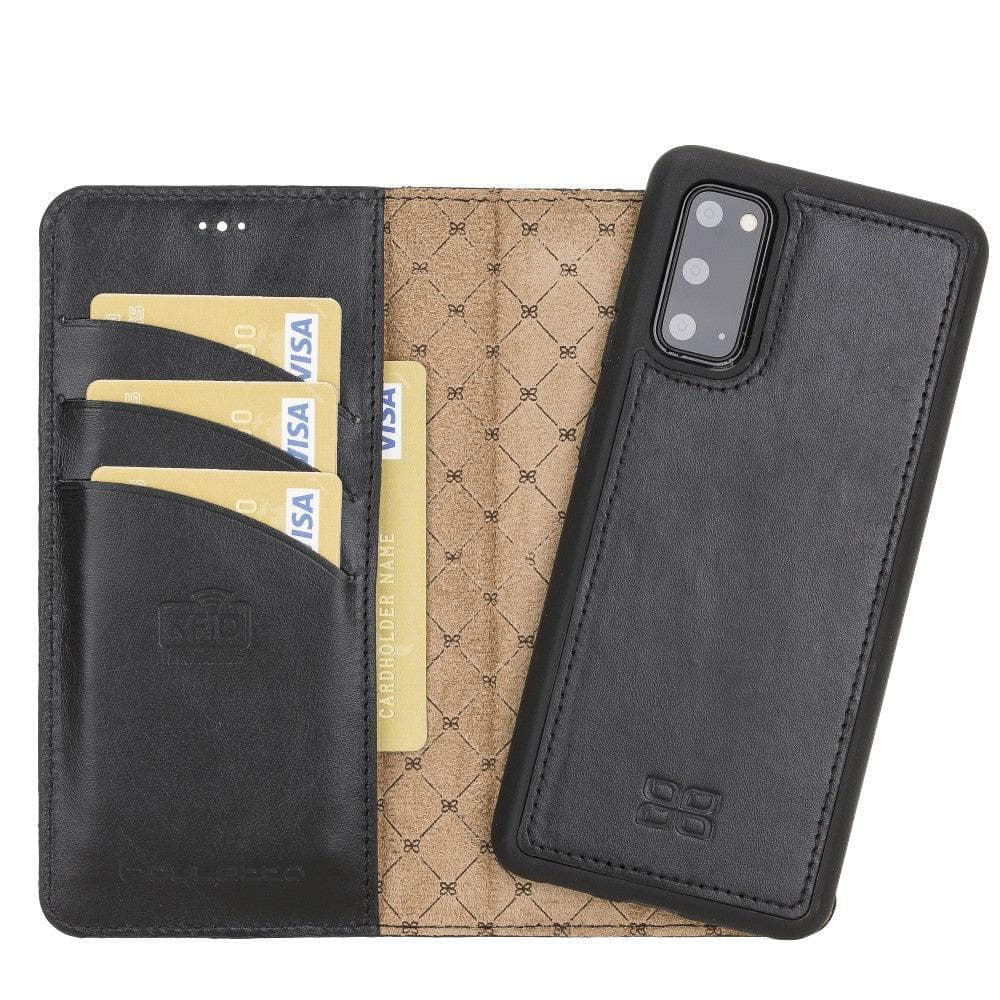 Samsung Galaxy S20 Series Leather Magnetic Detachable Leather Wallet Case Bouletta