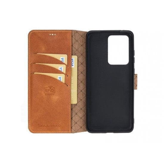 Samsung Galaxy S20 Series Leather Wallet Folio Case Bouletta