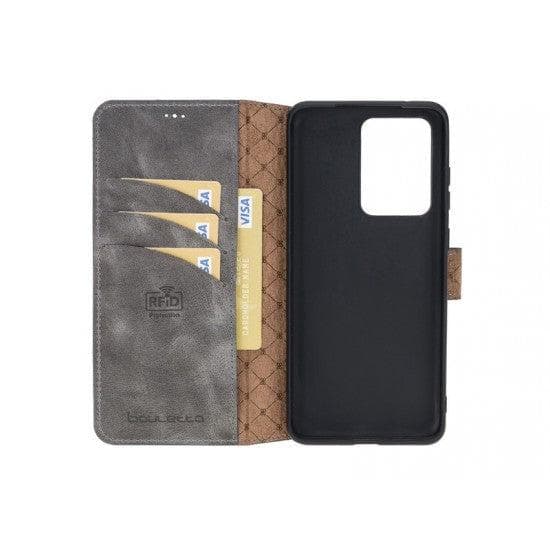 Samsung Galaxy S20 Series Leather Wallet Folio Case Bouletta
