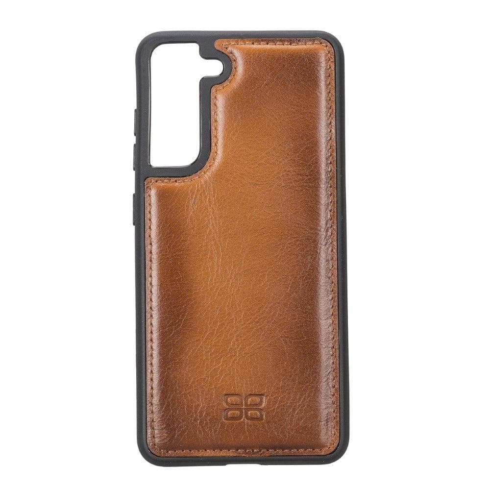 Samsung Galaxy S21 Fan Editon Series Leather Flex Cover  Case Samsung Galaxy S21 / Rustic Tan Bouletta LTD