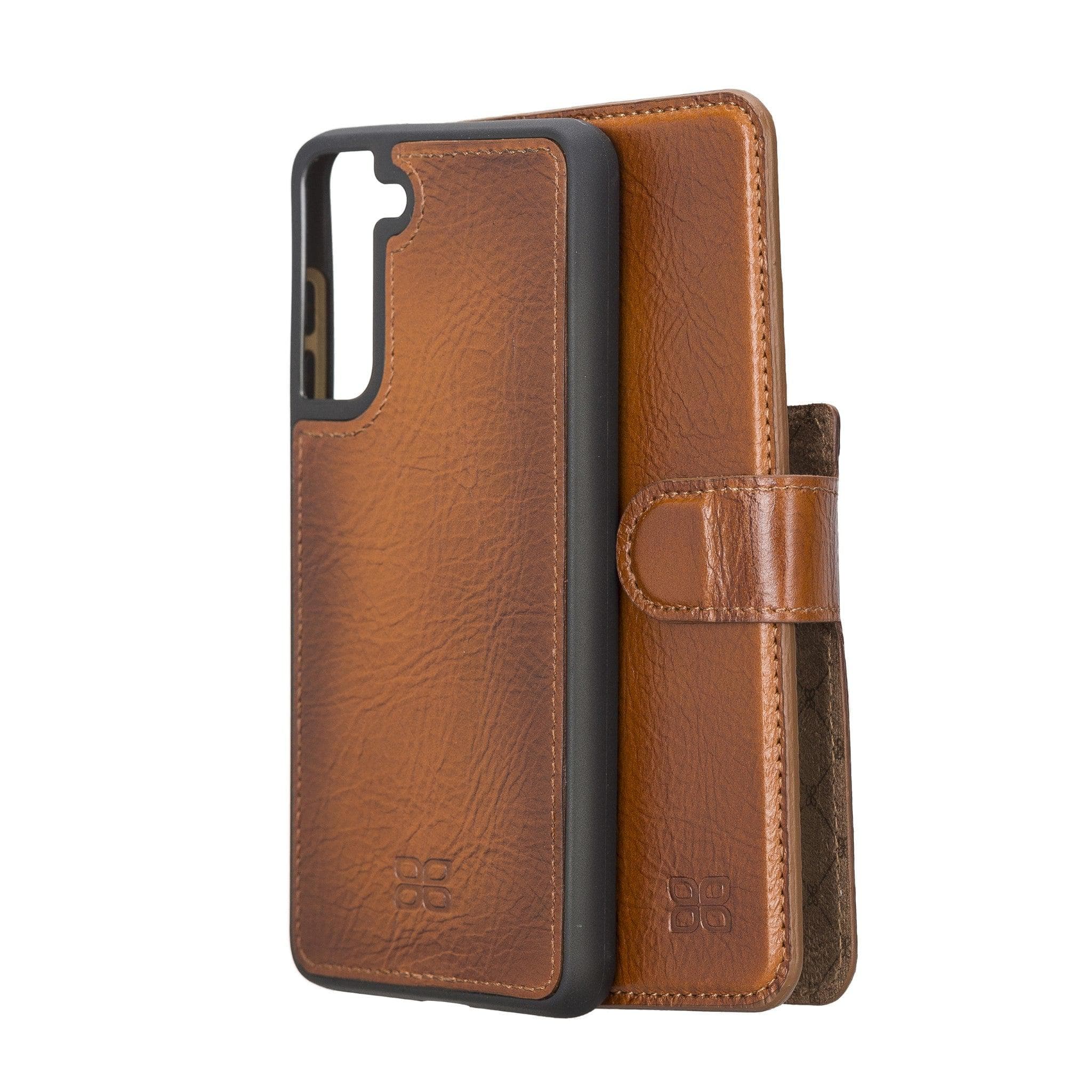 Samsung Galaxy S21 FE (Fan Edition) Detachble Leather Wallet Case Bouletta LTD