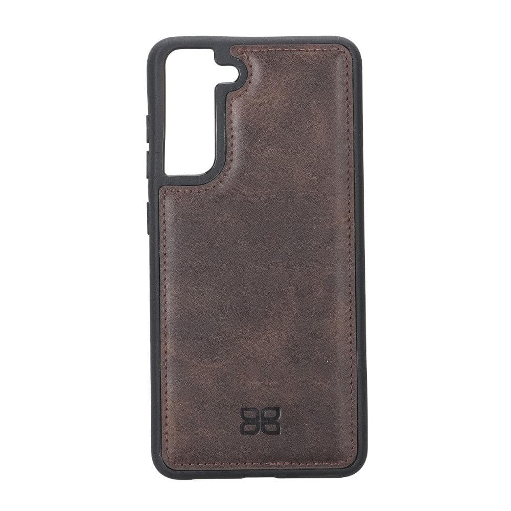 Samsung Galaxy S21Series Leather Flex Cover  Case Samsung Galaxy S21 / Tiguan Brown Bouletta LTD