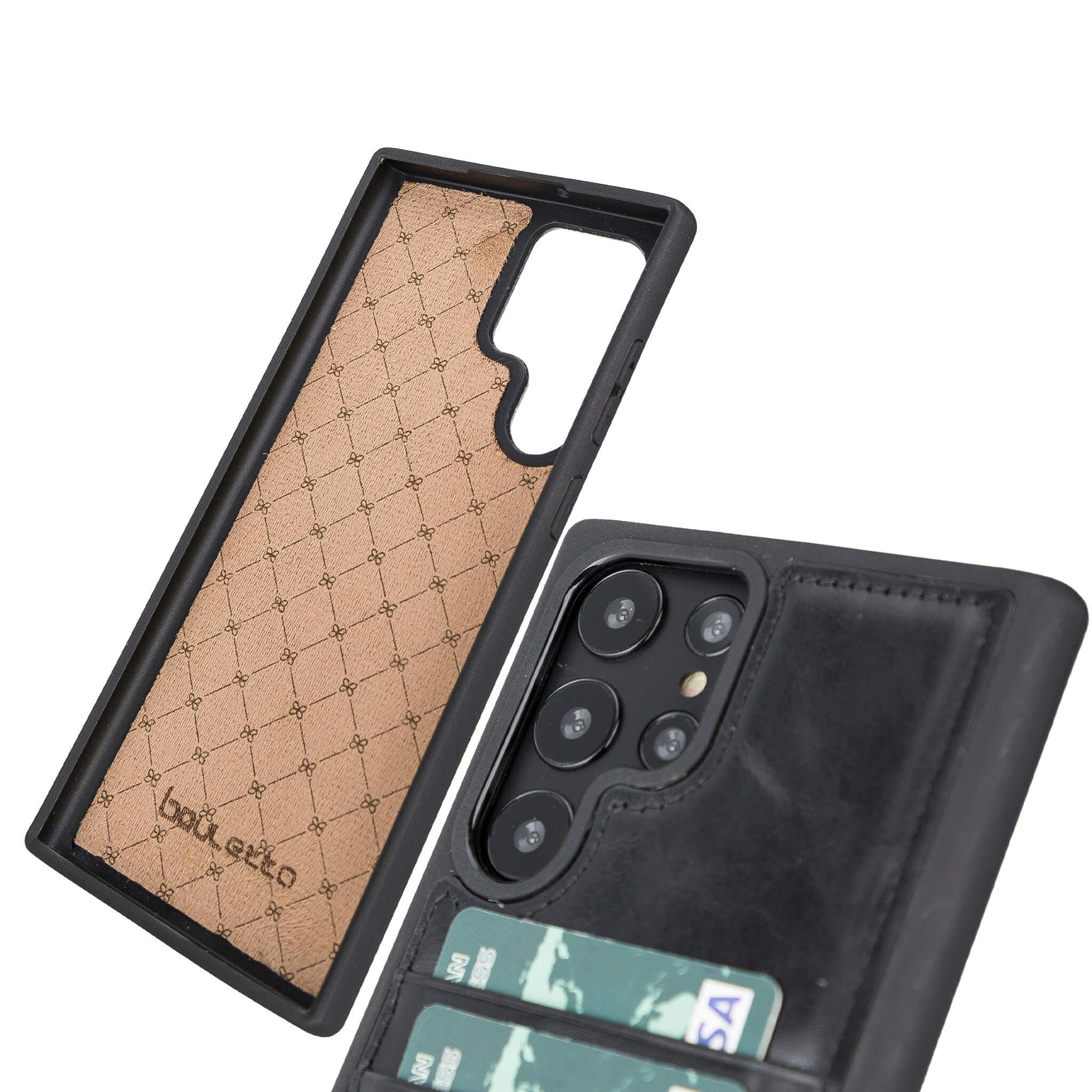 Samsung Galaxy S23 Series Leather Case with Card Holder - FXCP Bouletta LTD