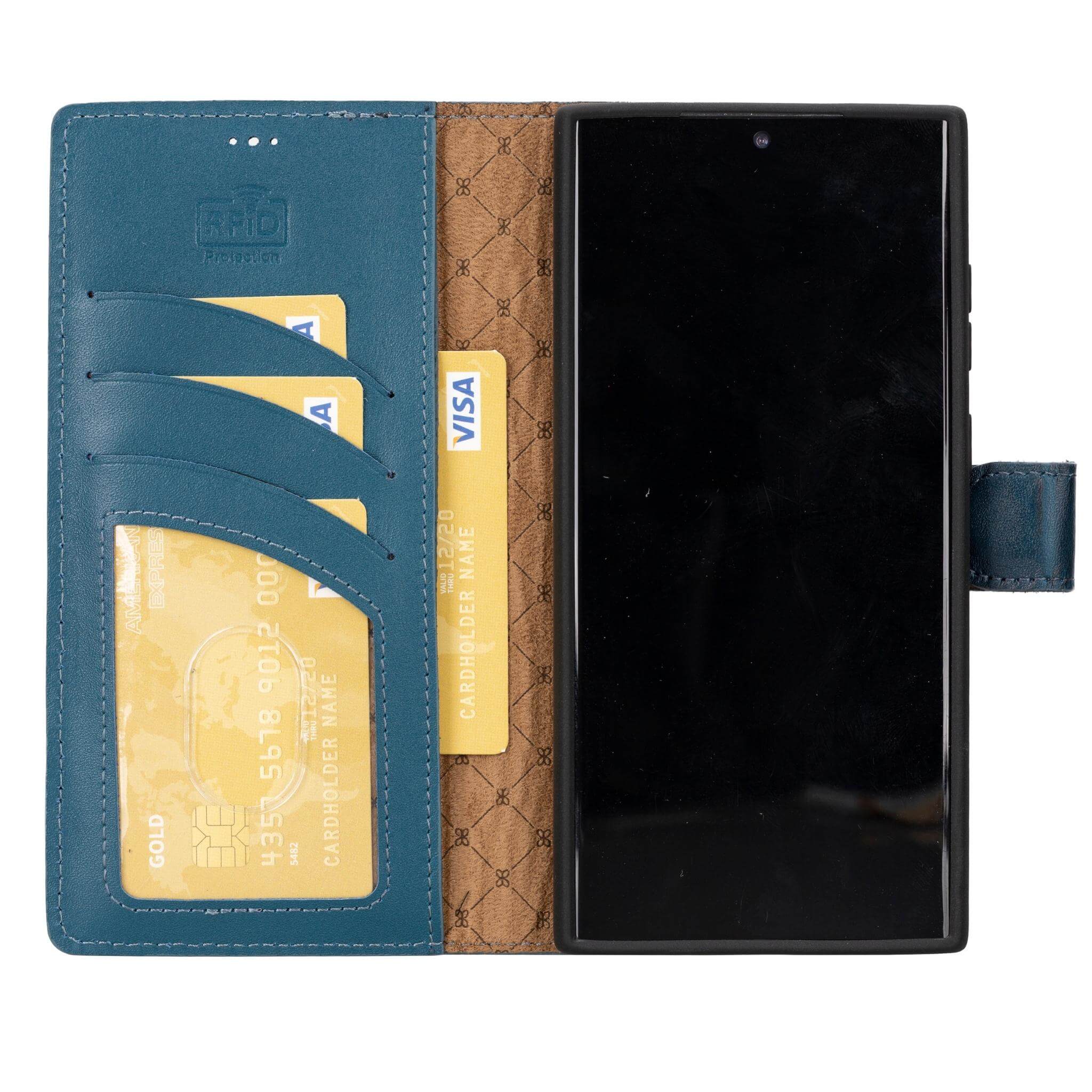 Samsung Galaxy S23 Series Leather Wallet Cases - MW Bouletta LTD