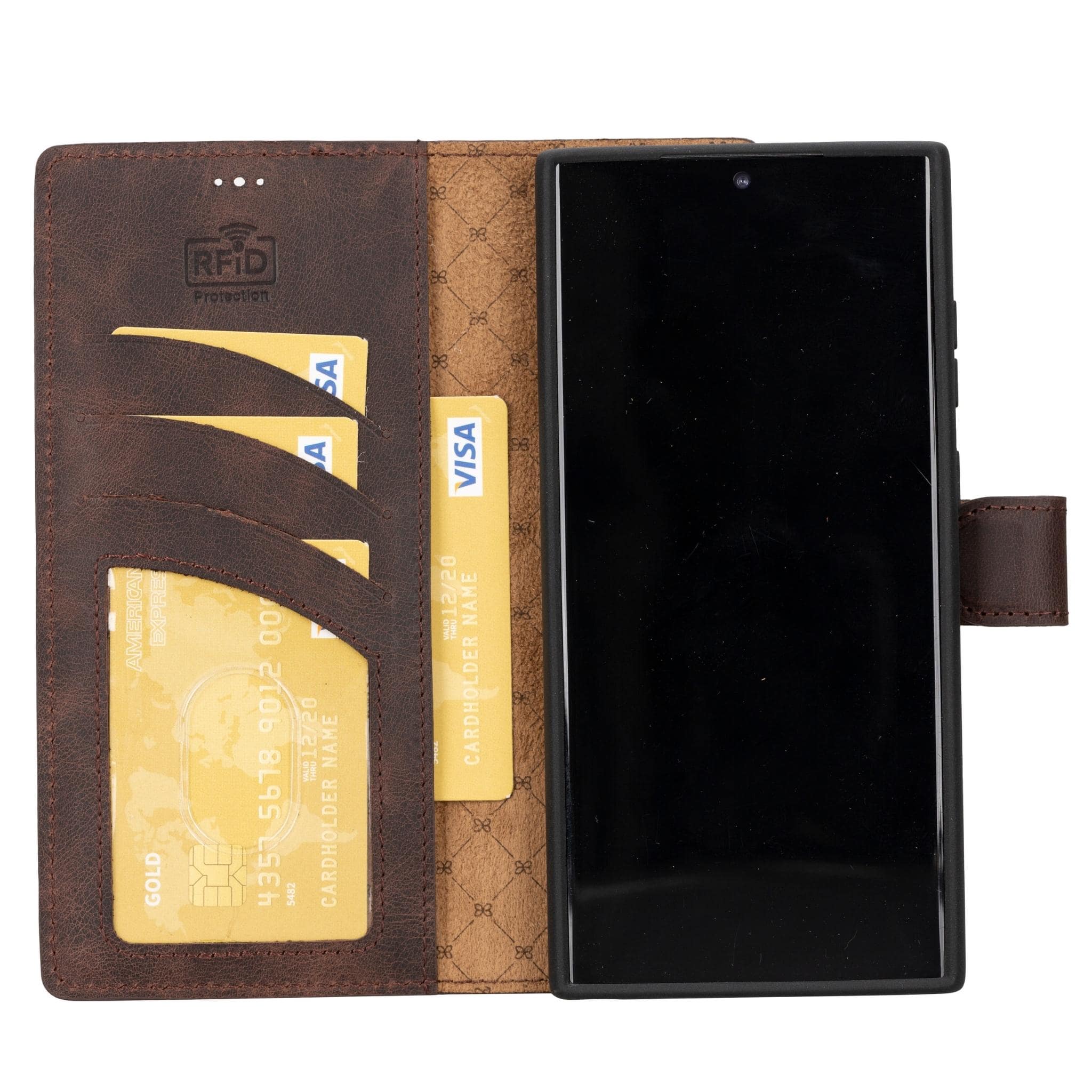 Samsung Galaxy S23 Series Leather Wallet Cases - MW Bouletta LTD