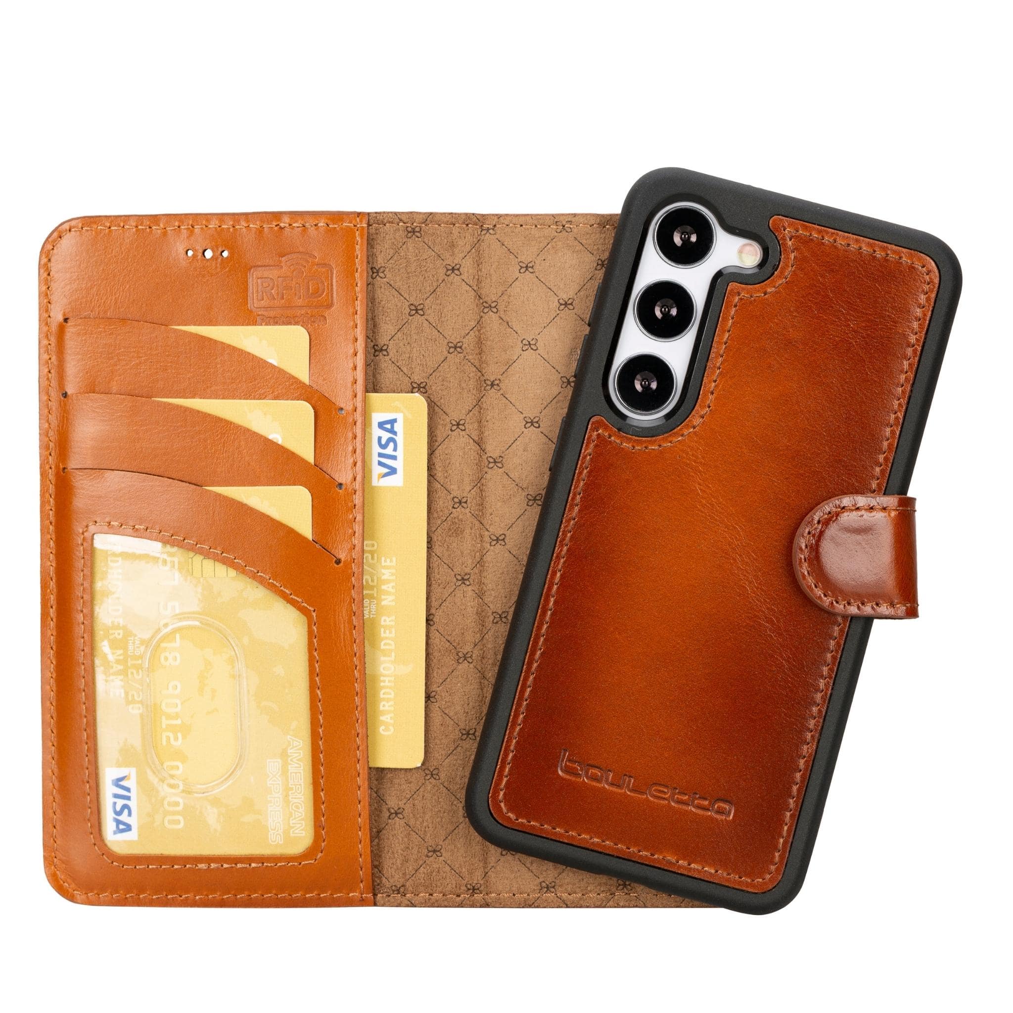 Samsung Galaxy S23 Series Leather Wallet Cases - MW Bouletta LTD