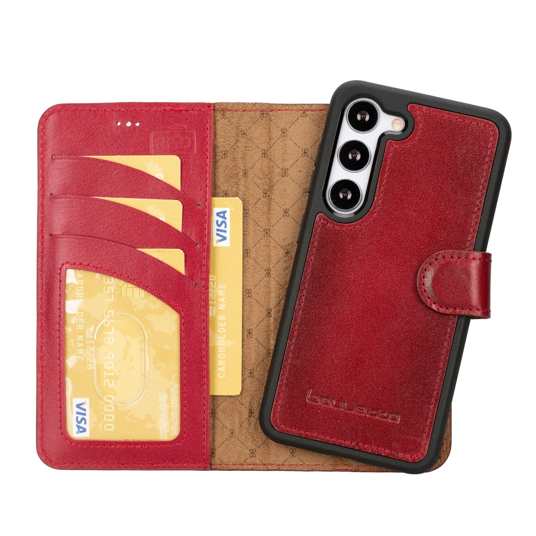 Samsung Galaxy S23 Series Leather Wallet Cases - MW Bouletta LTD