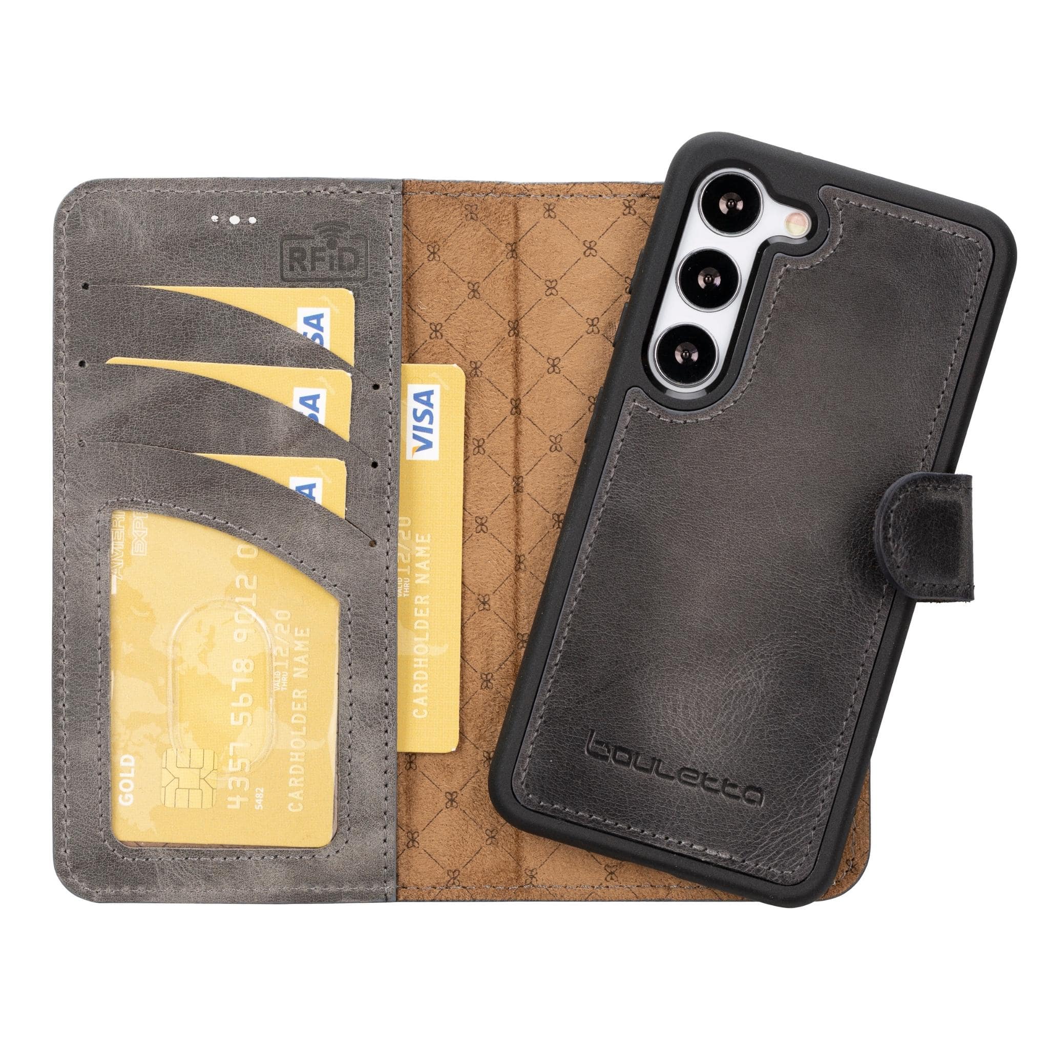 Samsung Galaxy S23 Series Leather Wallet Cases - MW Bouletta LTD