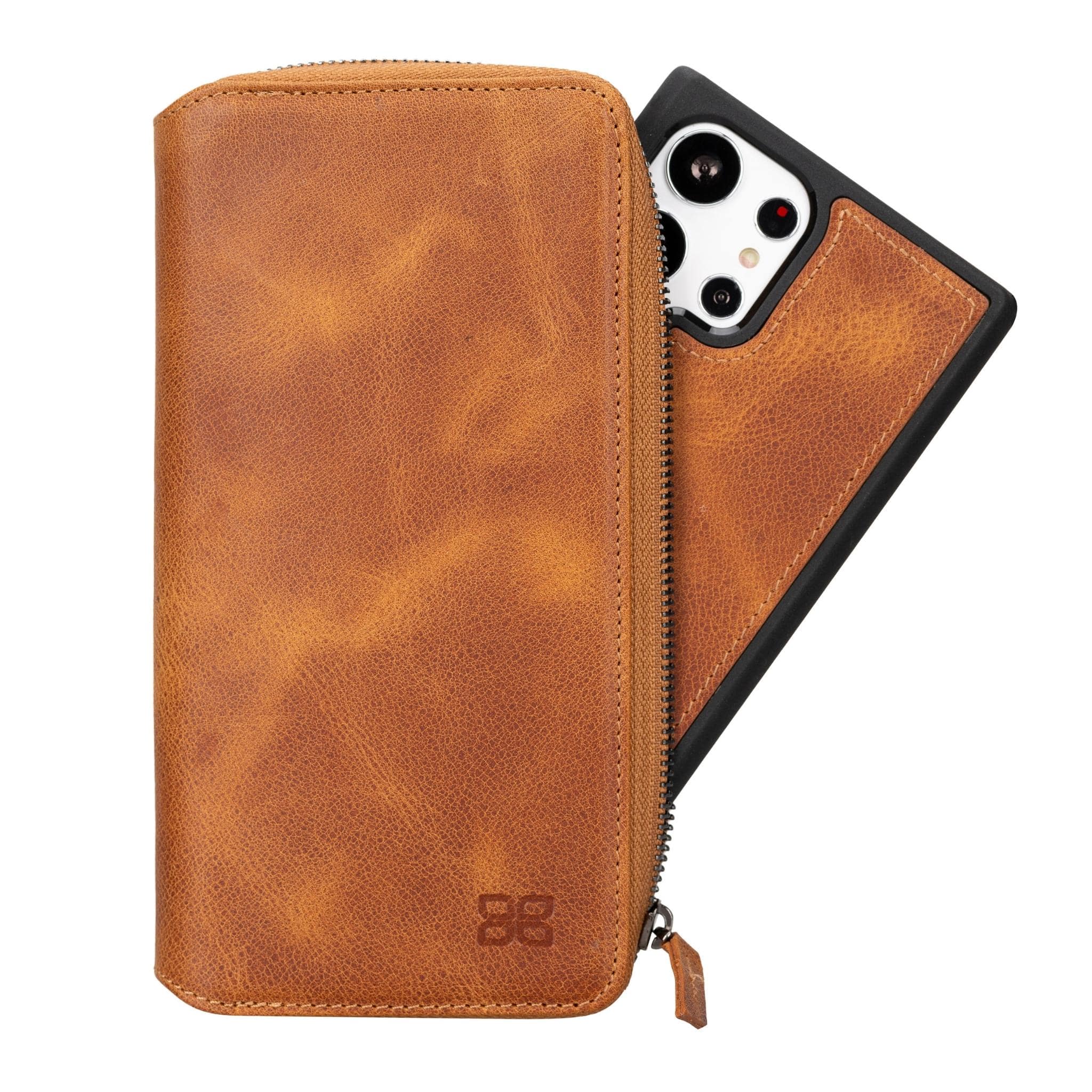 Samsung Galaxy S23 Series Zippered Leather Wallet Cases - PMW Bouletta LTD