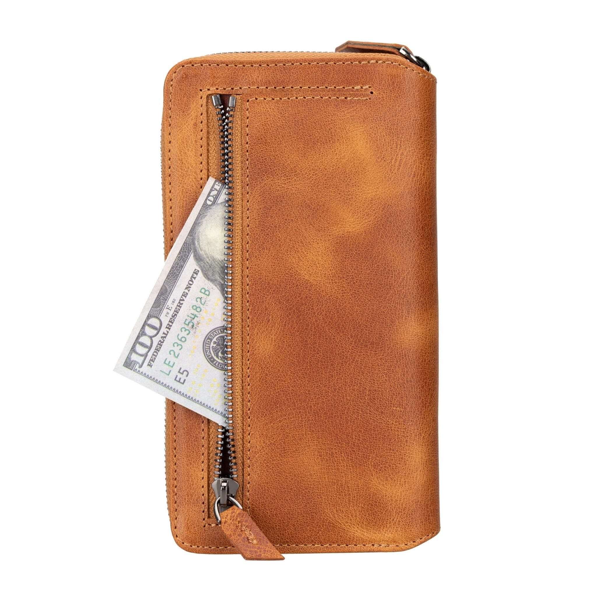 Samsung Galaxy S23 Series Zippered Leather Wallet Cases - PMW Bouletta LTD