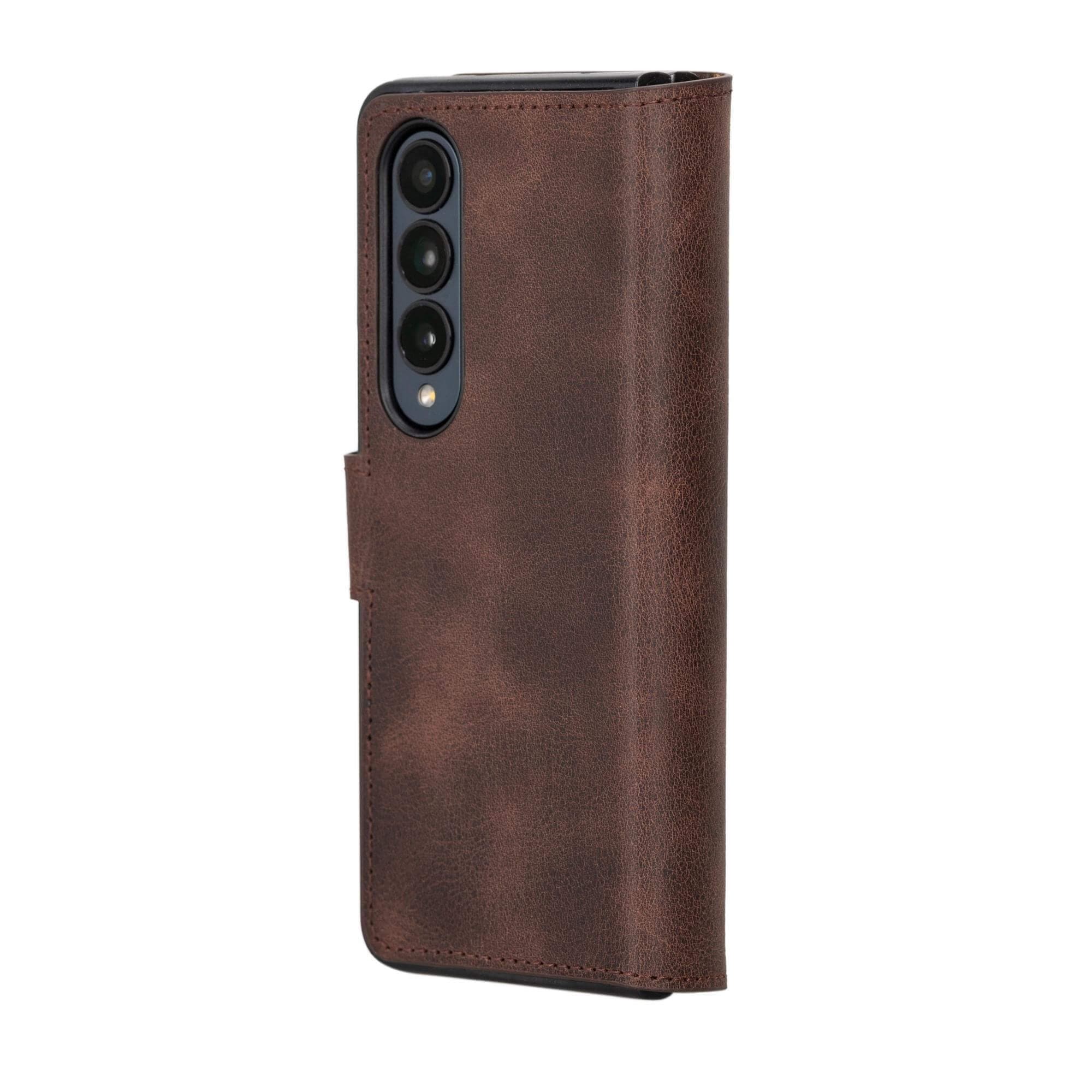 Samsung Galaxy Z Fold 4 Detachable Leather Wallets - MW Bouletta