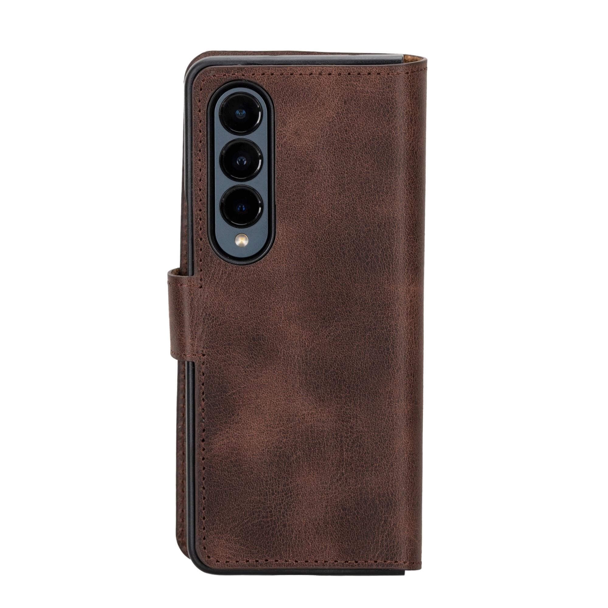 Samsung Galaxy Z Fold 4 Detachable Leather Wallets - MW Bouletta