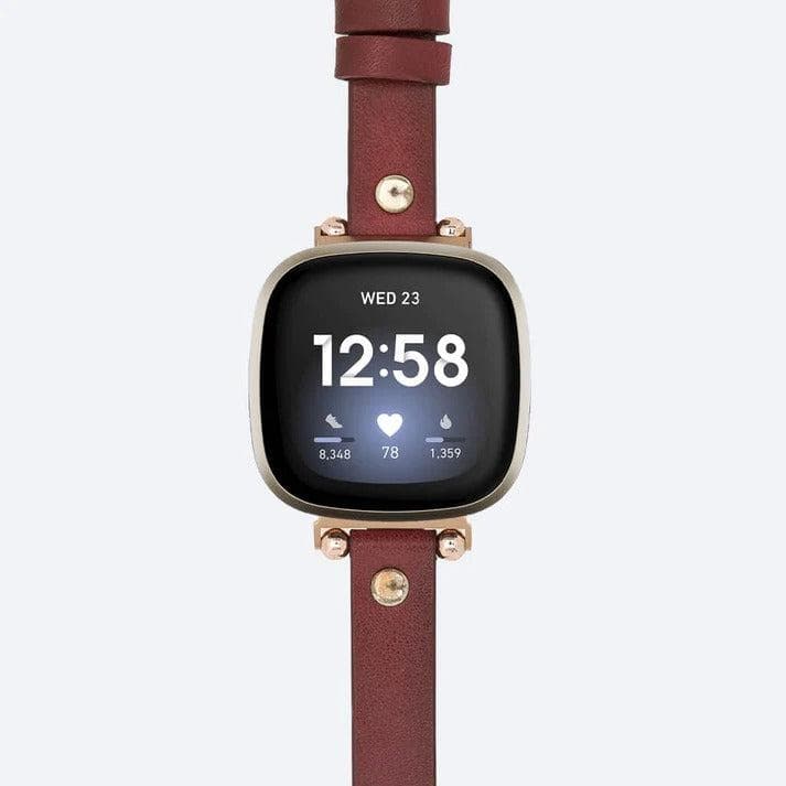 Slim FitBit Leather Strap Bouletta