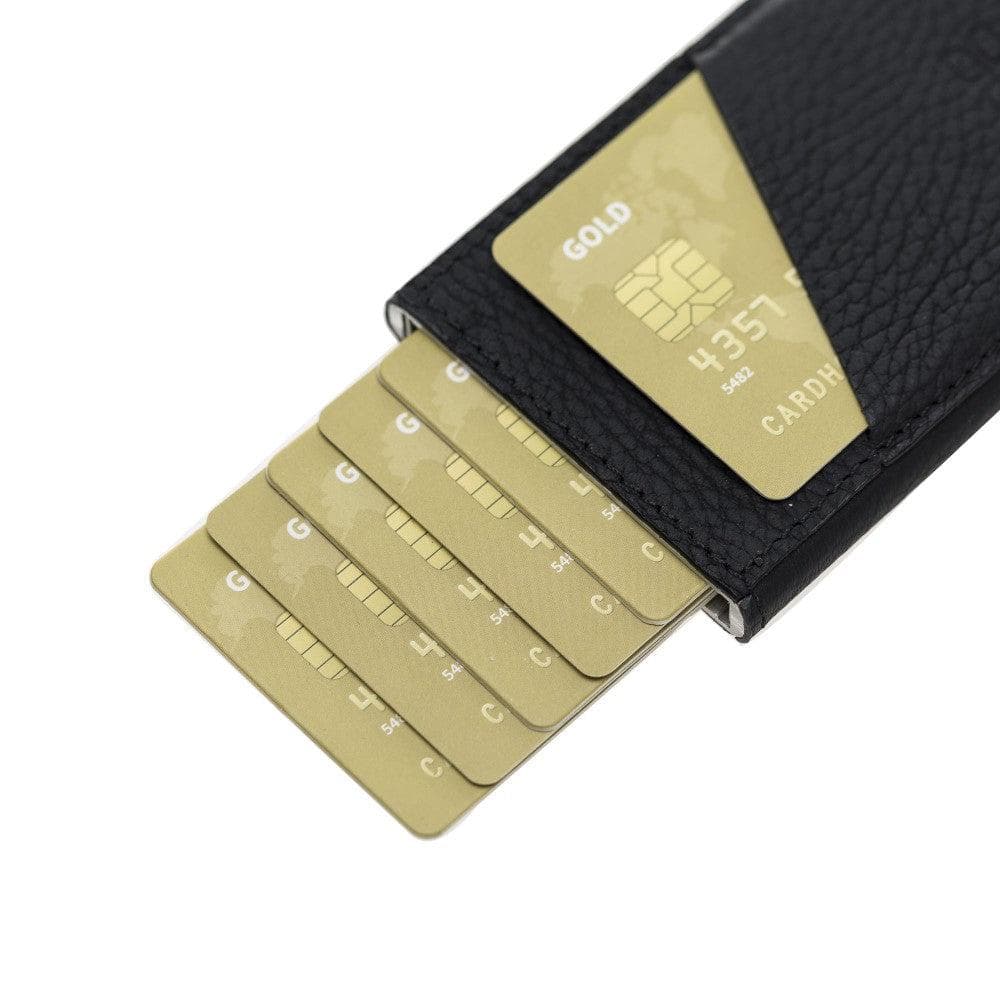 Torres Leather Mechanical Card Holder Bouletta LTD