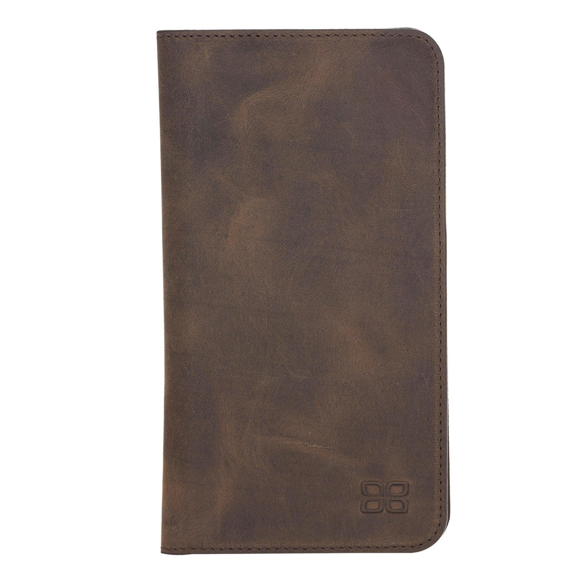 Universal Grip Genuine Leather Wallet Compatible with Phones up to 5.7" Bouletta LTD