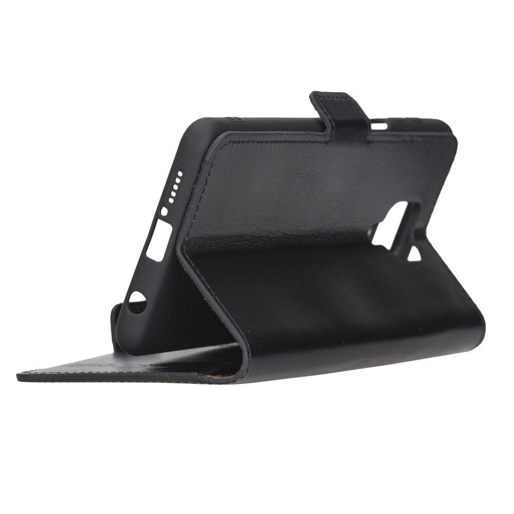 Xiaomi Note 9 Series Leather Wallet Folio Case Xiaomi Note 9 / Rustic Black Bouletta LTD