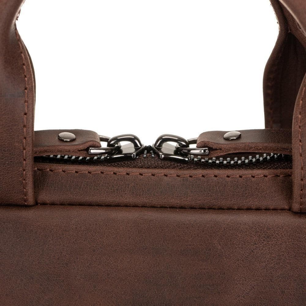 B2B- Apollo Geniun Leather Laptop Bag For 13" Bouletta B2B